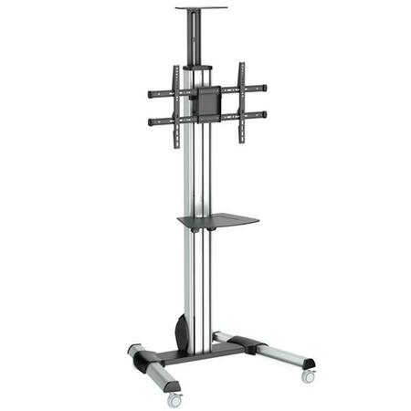 DYNAMICFUNCTION TV Cart - For TVs - One-Touch Height Adjustment - 32 to 70 in. DY329681